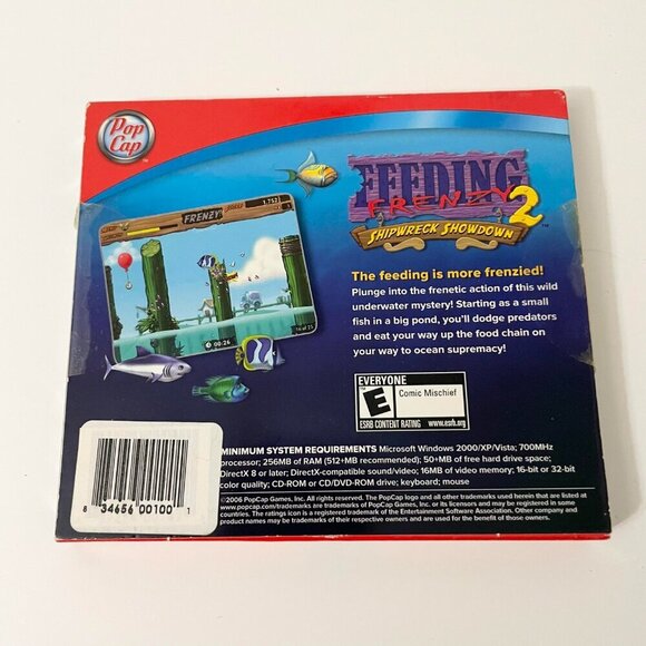 PC ROM Games Feeding Frenzy 2 Daycare Nightmare Dancing Craze Leisure Suit Larry - Picture 15 of 16